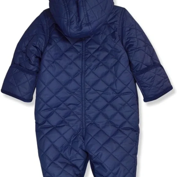 Kids Quilted One Piece - Navy - Picture 2 of 4